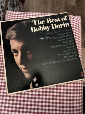 The Best of Bobby Darin Vinyl Album - Black Cover